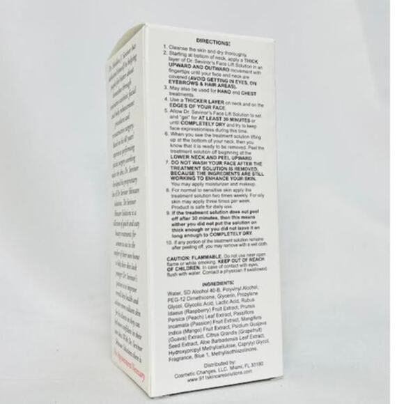Dr. Sevinor Face Lift Solution All Skin Types 8 fl. oz. - Picture 6 of 8